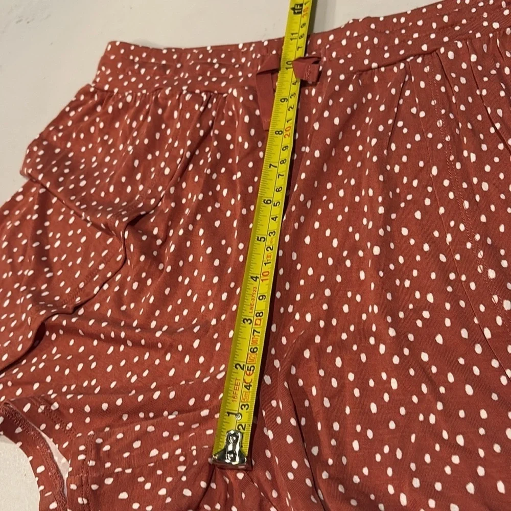R+R - The Swing Tank & Tulip Knit Short Set.  Size XL.  Color Burnt Orange